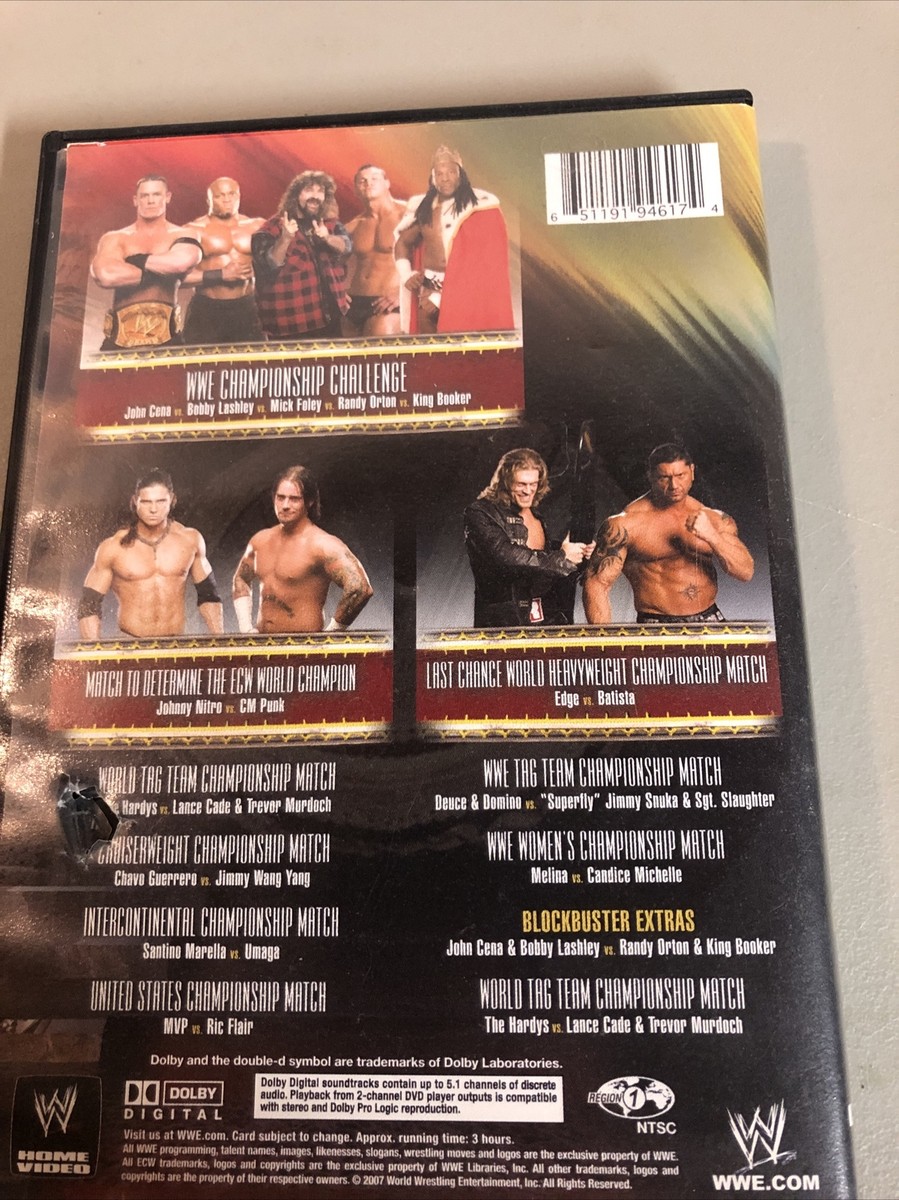 WWE DVD コレクション 2007年 WWE 2007 DVD Collection (Non-PPV) - YouTube