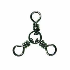 Three (3) Way Swivels - 25, 50, 100 Pack - Test: 46lb-165lb - Sizes: 2,4,1/0-4/0