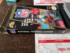 NFL National Football League Nintendo NES CIB Complete In Box!!!