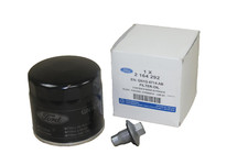 Original Ölfilter + Ölablassschraube Ford 1,2 + 1,5 Benzinmotor 2164292+2261879