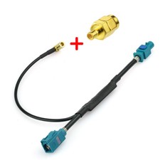 Universal Fakra Stecker Antenne DAB+ Splitter SMB Autoradio SMA Adapter