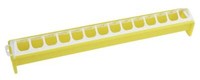 Kerbl Futtertrog FüR KüKen 50 X 7 Cm Gelb