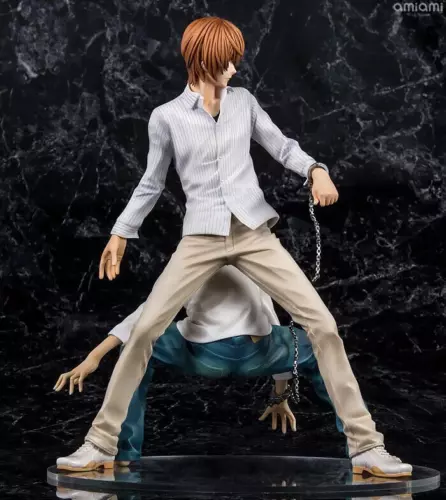 Death Note Anime-Figuren Modellspielzeuge Boxen von L Lawliet und Light Yagami - Bild 7 von 16