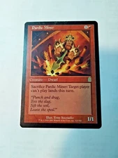 MTG Pardic Miner Odyssey 212/350 Regular Rare - Some Edge Wear - See Pics