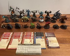 D D Dungeons  Dragons Miniatures Lot 24 LARGE HUGE RPG Rares Macetail Behemoth