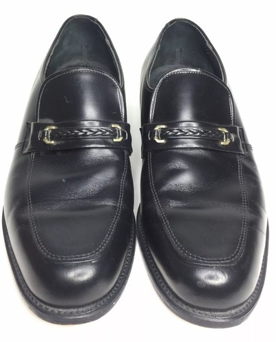 Vintage Executive Imperials Halbschuhe schwarz Leder elegante Schuhe Herren Größe 12 C - Bild 5 von 10