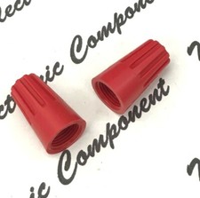 10pcs - COOPER 66-3 600V RED WIRE CONN Large Size Wire Connectors