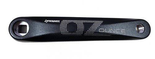 Juego de bielas de doble onza Prowheel 53/39t negro 170 mm - Imagen 5 de 8