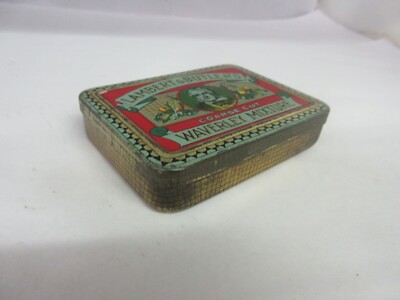 VINTAGE ADVERTISING EMPTY WAVERLEY MIXTURE TOBACCO TIN 218-G