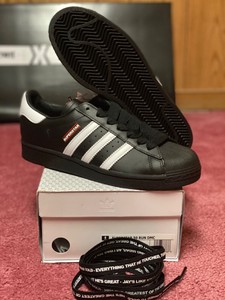 mens shell toe black white