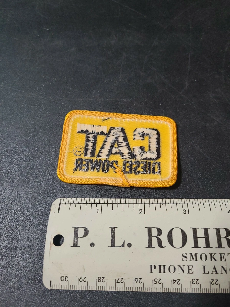 Vintage Cat Diesel Power Caterpillar Patch