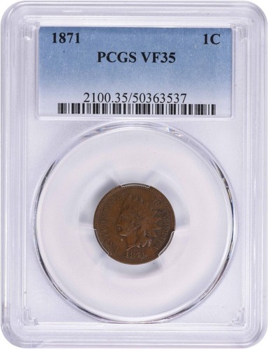 1871-P PCGS F15BN Two (2) Cent Piece Business Strike 2C | eBay