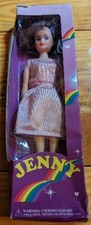 Vintage Jenny Doll Vinyl Head Rooted Hair, By...