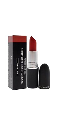 MAC 602 CHILI  Matte Lipstick  FULL Size .10oz Warm Brick Red New in Box