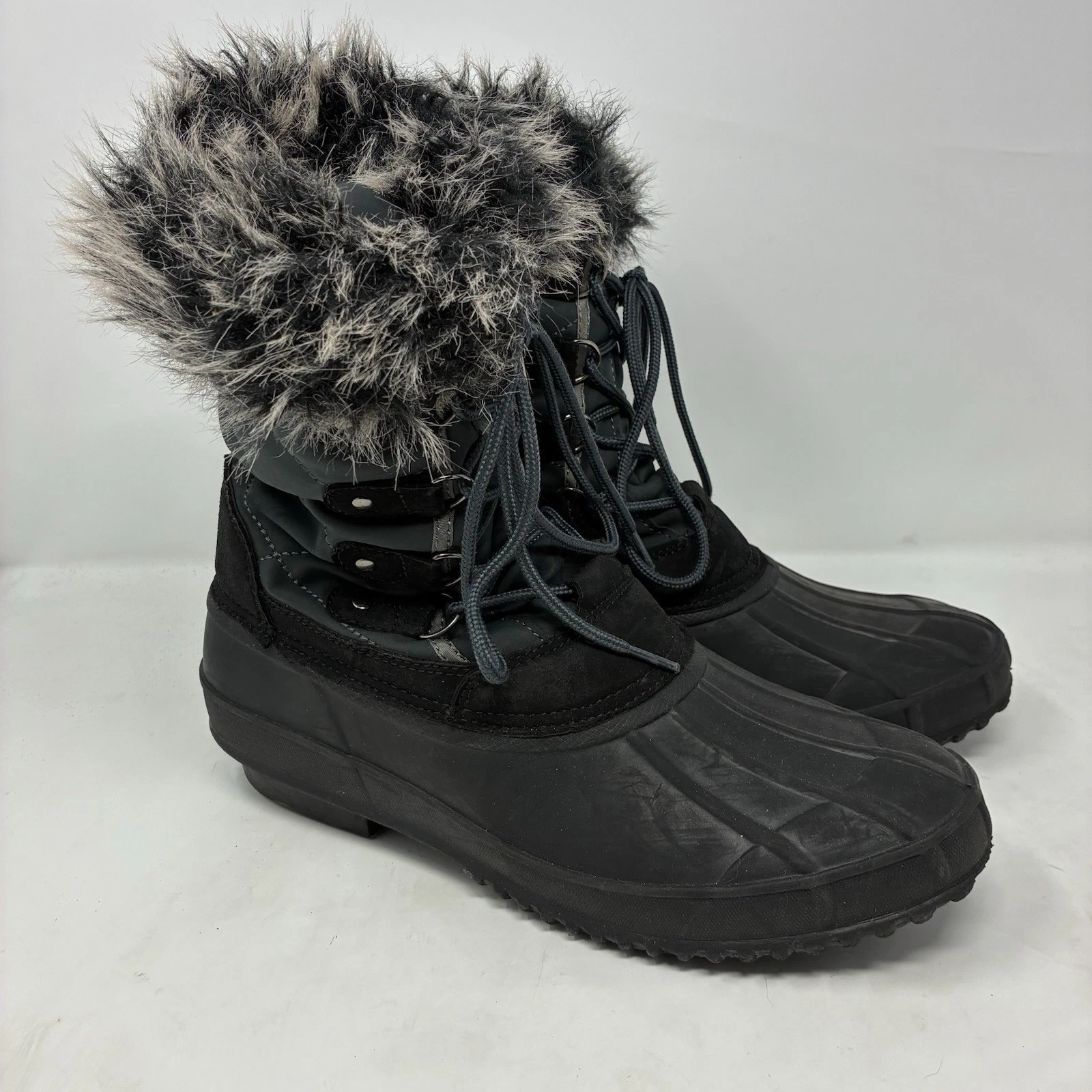 ITASCA Women's Snow Boots Shearling Fur Lined Size 11 Waterproof
Opens in a new window or tab