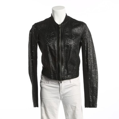 Twin Set Lederjacke M Schwarz Sehr gut