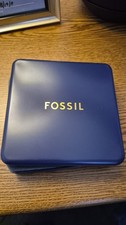 Fossil Mens Derrick RFID Bifold Dark Brown Wa...