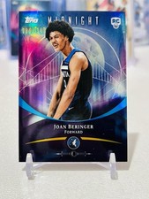 Joan Beringer 2025-26 Topps Midnight Morning Refractor /149 SP Timberwolves RC