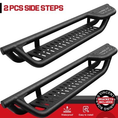 FIT 19-26 Silverado/Sierra 1500 Regular Cab Running Boards BXQ Truck Nerf Bars
