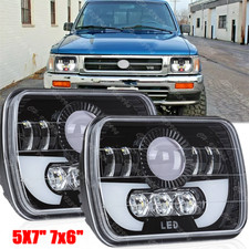 For Toyota Pickup 82-95 Tacoma 1995-1997 Pair 5x7 7x6 Led Headlights Hilo Beam For Toyota Pickup 82-95 Tacoma 1995-1997 Pair 5x7 7x6 Led Headlights Hilo Beam