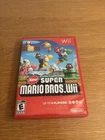 New Super Mario Bros. Wii (Nintendo Wii, 2009) Tested Works Complete In Box