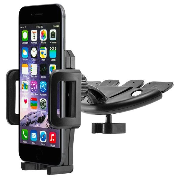 CD Schlitz Autohalterung Handy Einschub KFZ Halter Navi Smartphone Schlitz - Bild 2 von 4