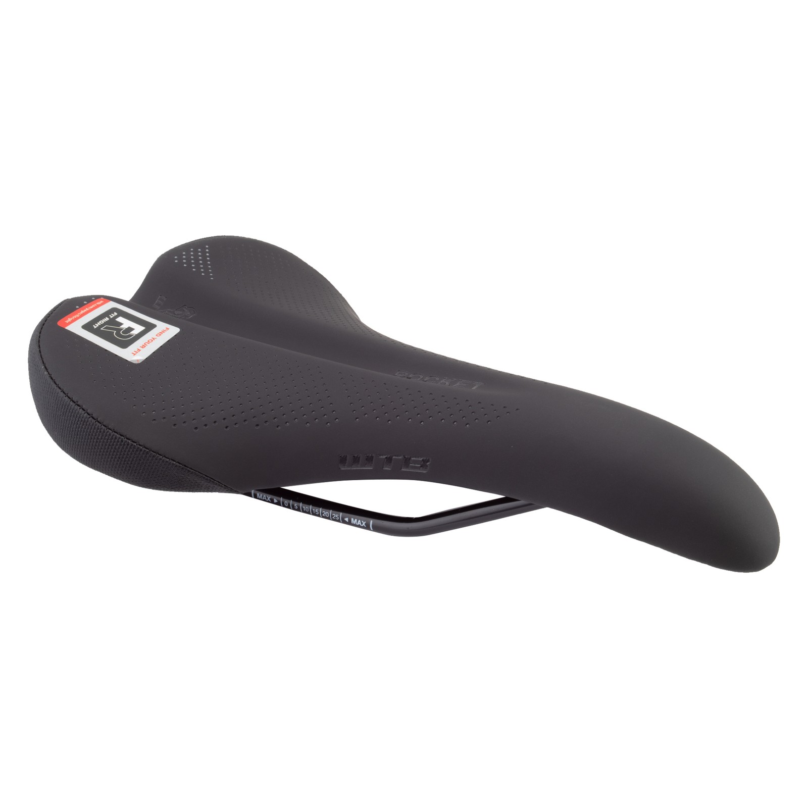 WTB Rocket Saddle, Medium 265x142mm, Standard 7x7mm Steel Ra