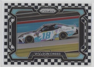 2024 Panini Prizm Base Rides Checkered Flag Prizm 15/75 Sheldon Creed #19 1oa8