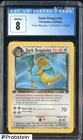 2000 Pokemon Team Rocket 1st Edition #22 Dark Dragonite CGC 8 NM-MT