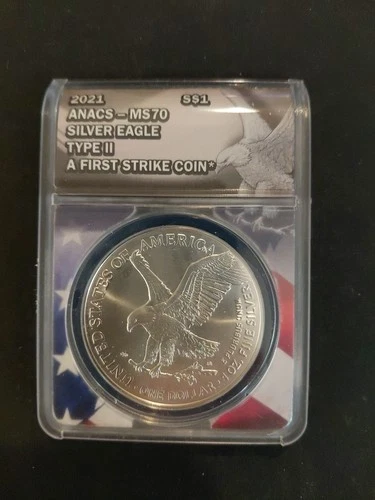 2021 MS70 Type 2 FS Silver Eagle