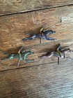Jouet LOT DE 3 CHEVAUX PLOMB ACCESSOIRE DE JEU MECANIQUE DU DEBUT DU XXe SIECLE