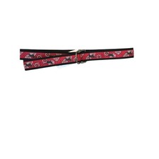 The Black Dog Brand Boys Belt Red Bandana Print, Size S NWT