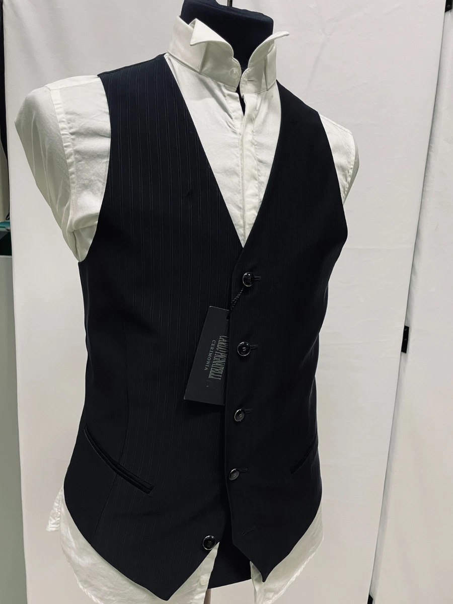 JOLIME Panciotto Gilet Uomo Tweed Vintage Slim Fit Giacca Blazer