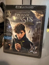 Fantastic Beasts and Where to Find Them (2016) 4K UHD Blu-Ray NO DIGITAL. NEW
