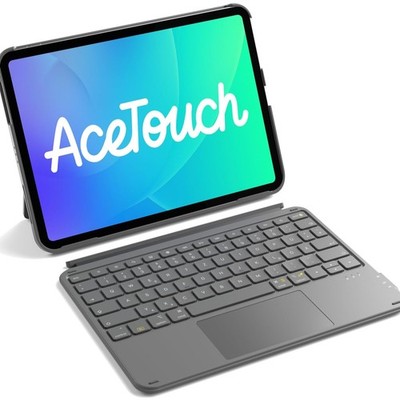 Hülle mit Tastatur für iPad 10/11 Generation Air Pro 11 Zoll Bluetooth Abnehmbar