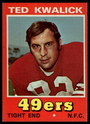 1974 Town Talk Bread #13 Ted Kwalick
