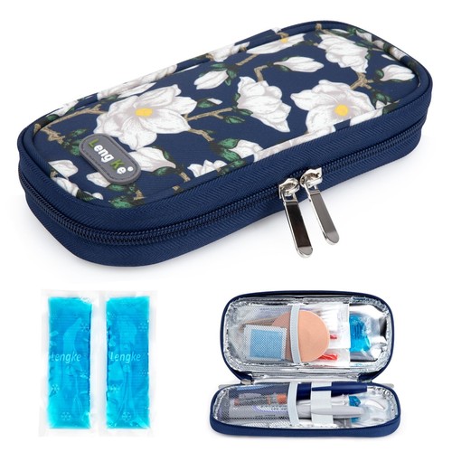Insulin Cooler Travel Case TSA Approved Medication Diabetic Supplies Cooler F...
