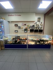 Used Retail Display 2X Counters, 5ft Ideal For Jewellery, Mobiles, Retail Shop