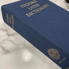Oxford Latin Dictionary   by Glare