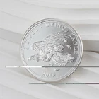 FIFTY DYING EAGLE 2019 ZOMBUCKS 1 ONE TROY OUNCE 999 SILVER ROUND - 1228B