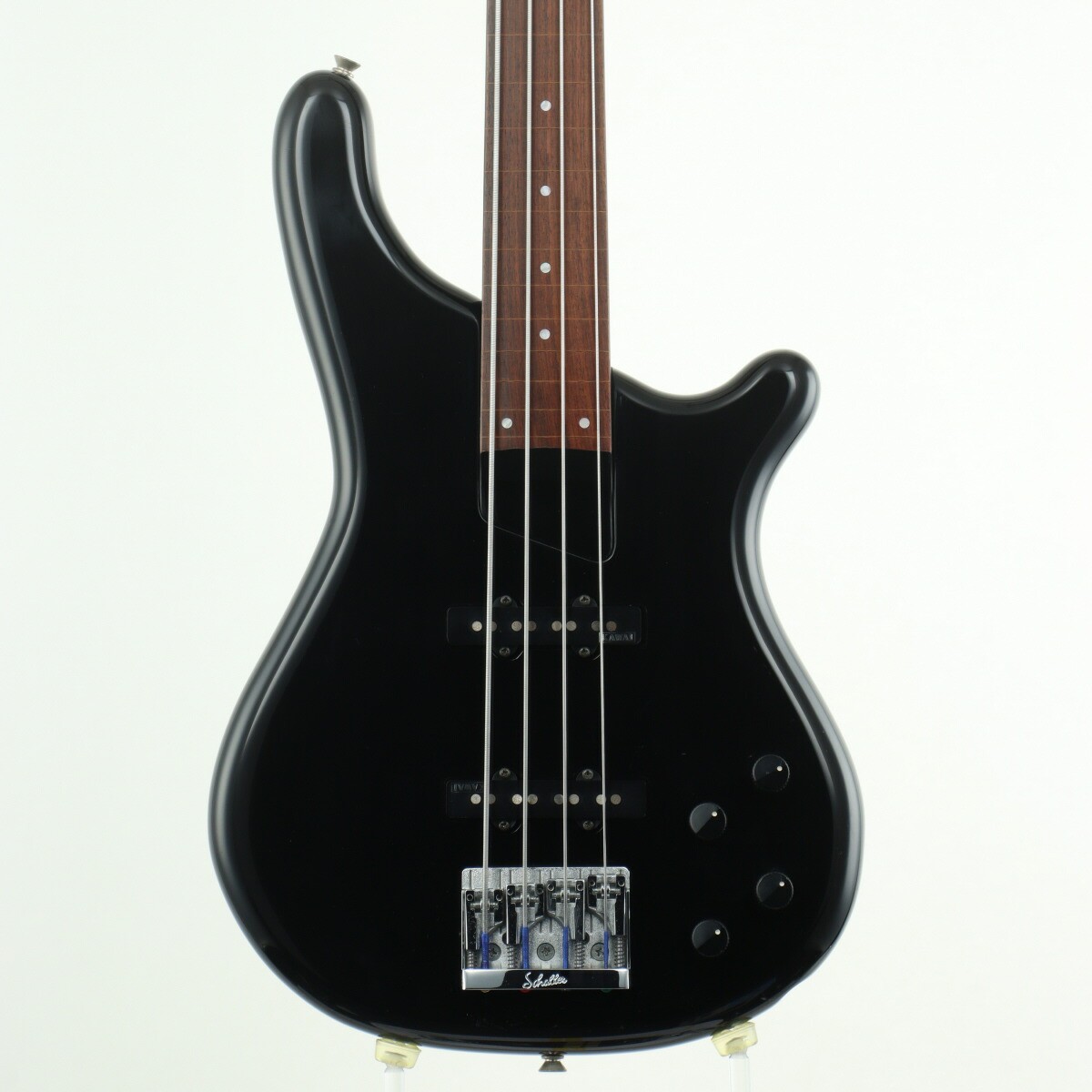 Electric Bass Guitar KAWAI Rockoon RB-51 Fretless JJ Black 4