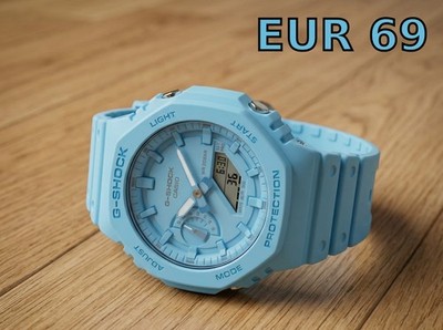 Casio G-Shock Uhr GA-2100-2A2ER Armbanduhr Neu (Blau)