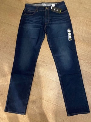 LEE Herren Jeans STRAIGHT TAPER, W32 L34, dark blue, NEU mit Etiketten !!!