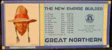 Railroad Blotter Great Northern Mike Short Man 1932
