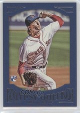 2016 Topps Gypsy Queen Blue Paper Frame Henry Owens #43 a1m