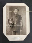 1890s antique GEO B THORPE gar veteran PHOTO boston ma MASS MILITIA UNIFORM
