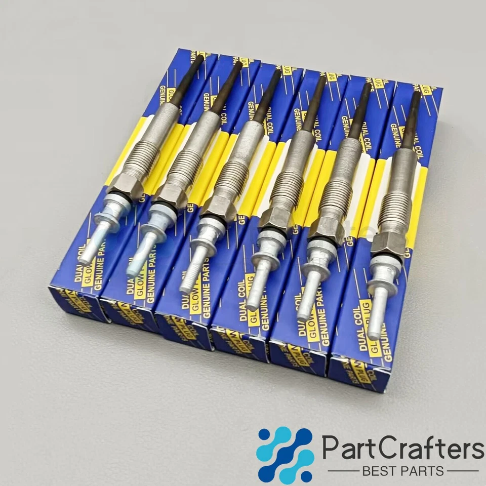 6x Bujía incandescente para BMW E90 335d 2009-2011 E70 X5 xDrive35d 2009-2013 0250603009 Foto 4 de 4