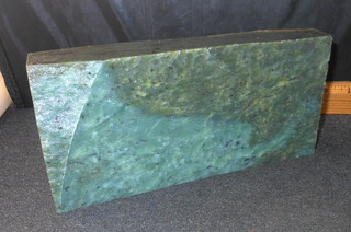Washington State Jade 1 1/4" Slab. 4 1/2 Pounds