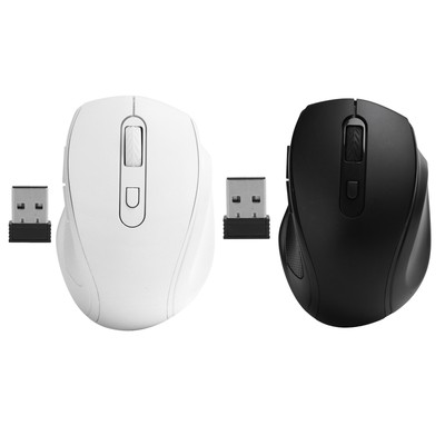 Wireless Mouse 2.4Ghz Office/Gaming Ergonomic Mice Notebook Desktop Computer Fit