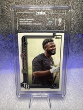 2025 Topps Series 2 Golden Mirror #477 Junior Caminero TAG 9 🔥🔥🔥